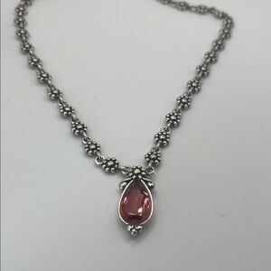 Brighton La Vie Pink Retired Flower
Pendant Necklace